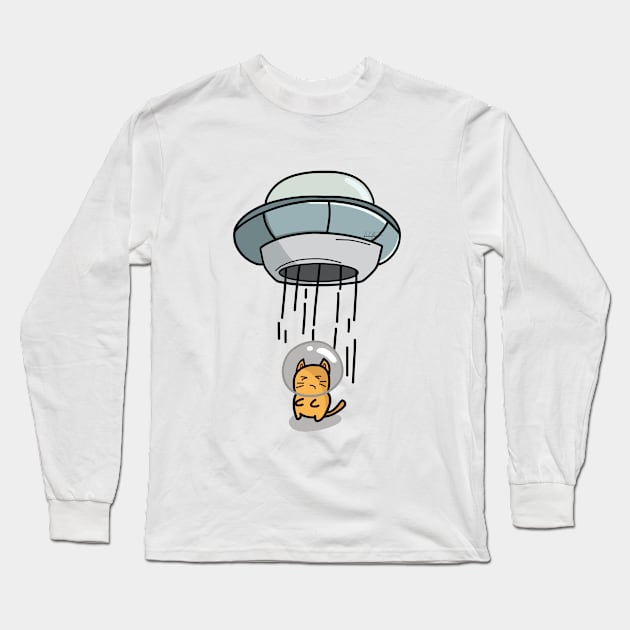 cat Long Sleeve T-Shirt by KDaisy.design